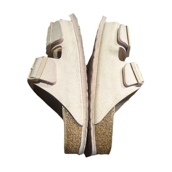 Women's Shoes Birkenstock ARIZONA VEGAN Slide Sandals 38 OMBRE Rainbow Pink 7 - Picture 7 of 8